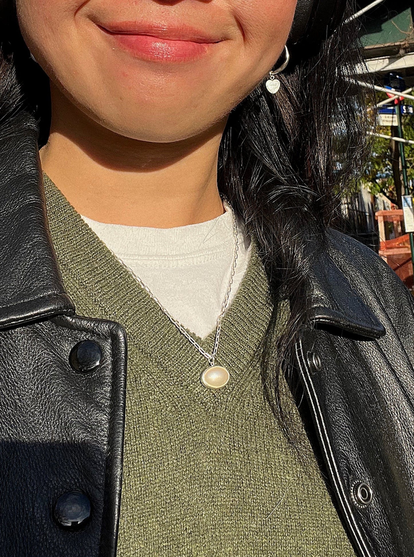 LITTLE BIG EGG PENDANT