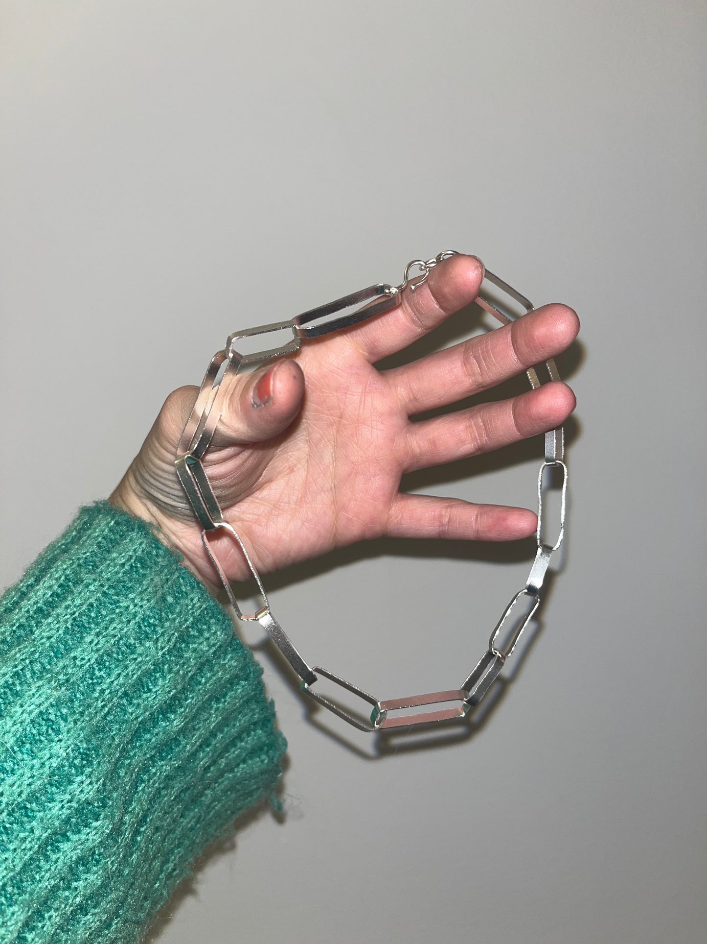 BIG LINK CHAIN NECKLACE