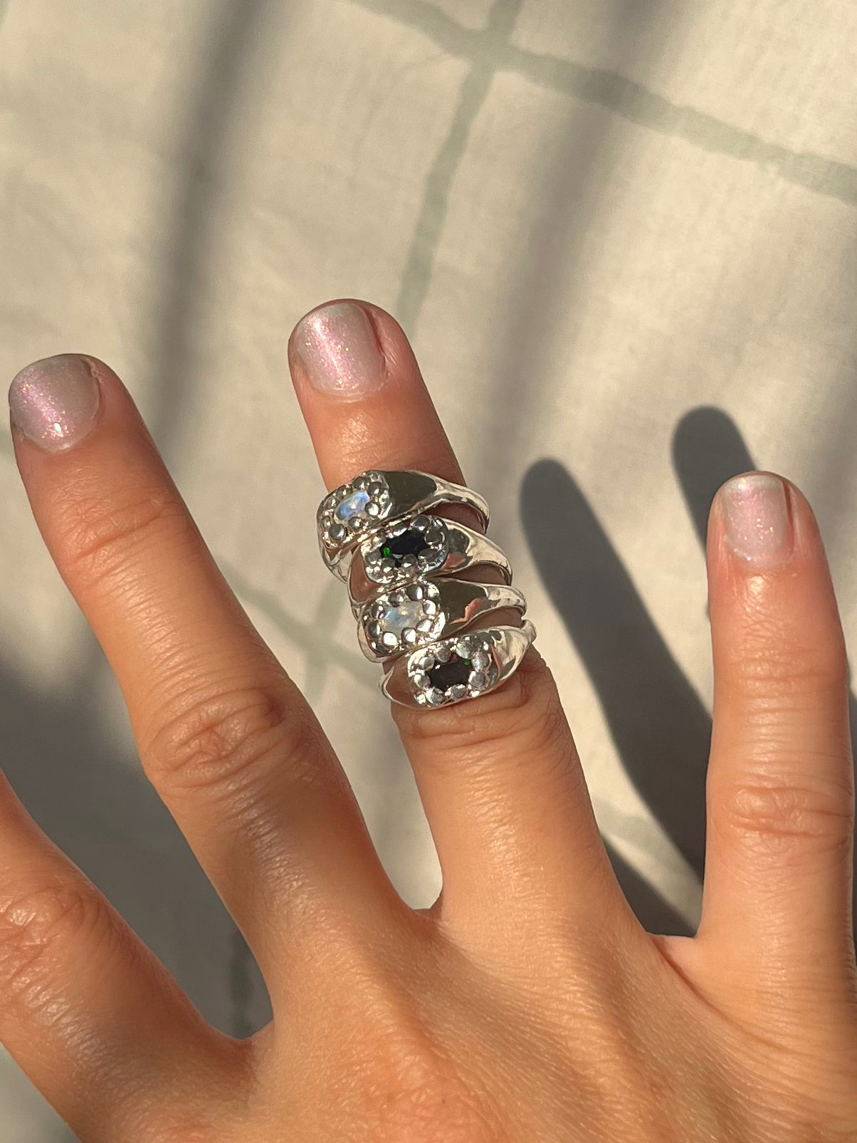 MOONLIGHT IN YOUR HANDS RING