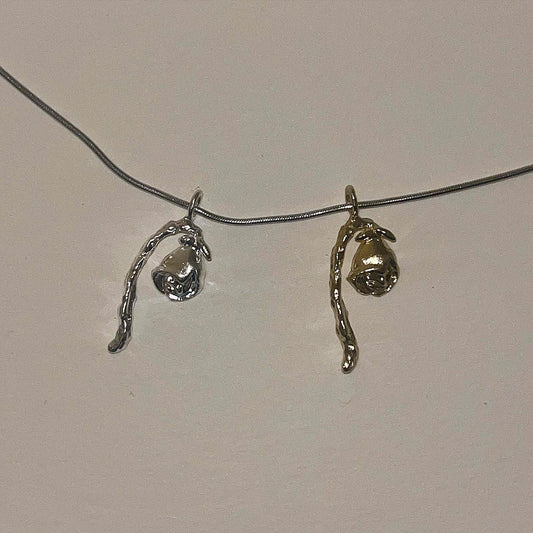 EVERYTHING DIES ROSE PENDANT