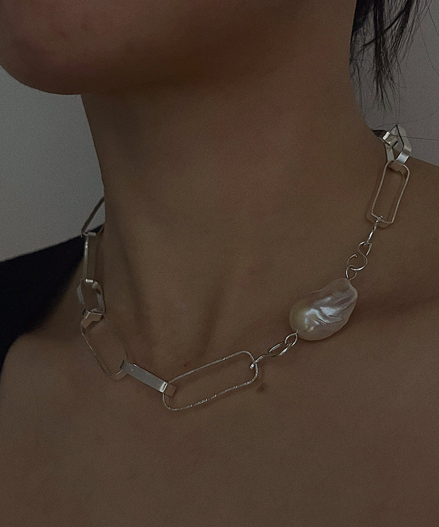 BIG LINK CHAIN NECKLACE