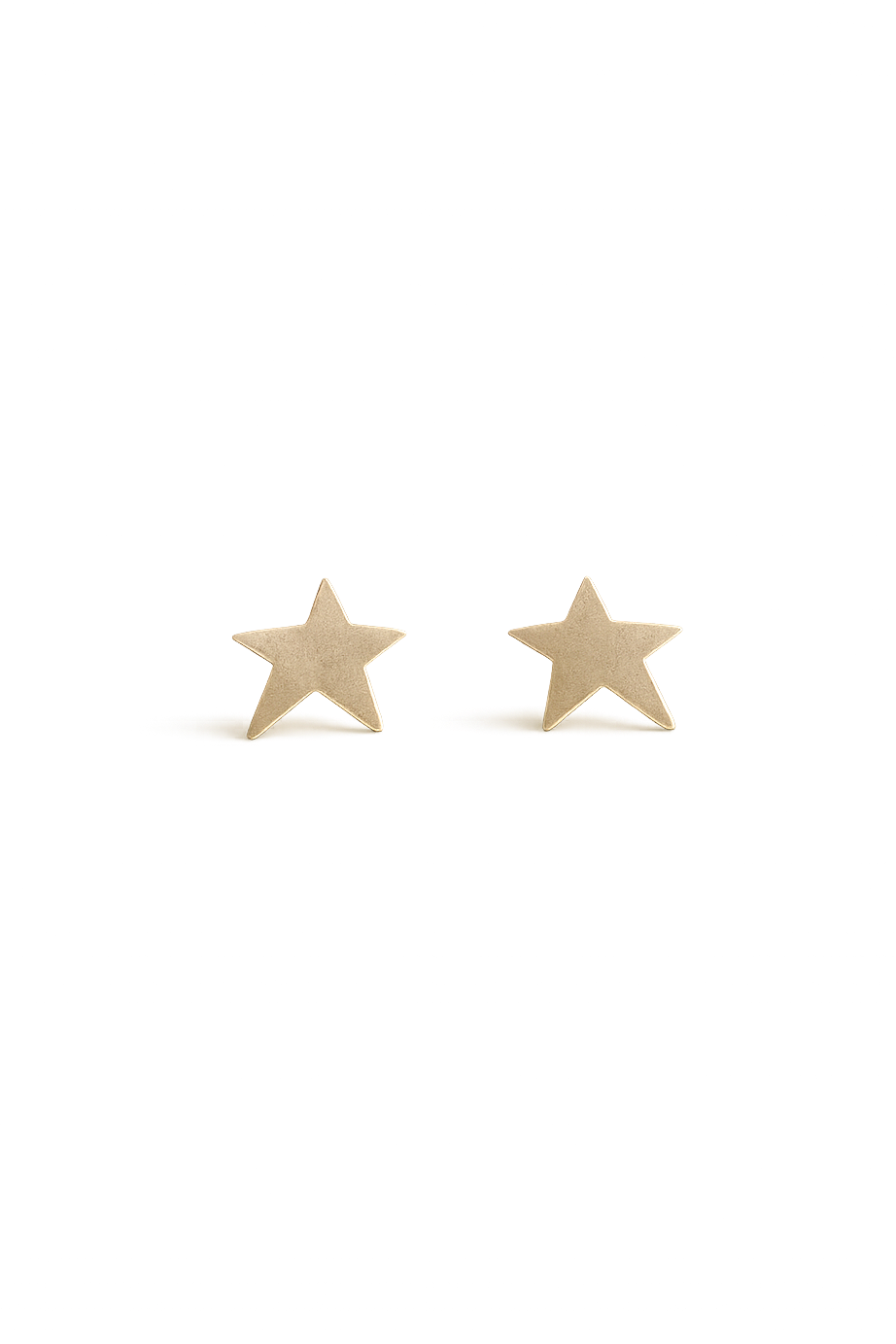 YOU'RE MY LUCKY STAR STUD EARRINGS-GOLD