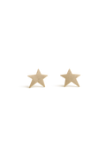 YOU'RE MY LUCKY STAR STUD EARRINGS-GOLD