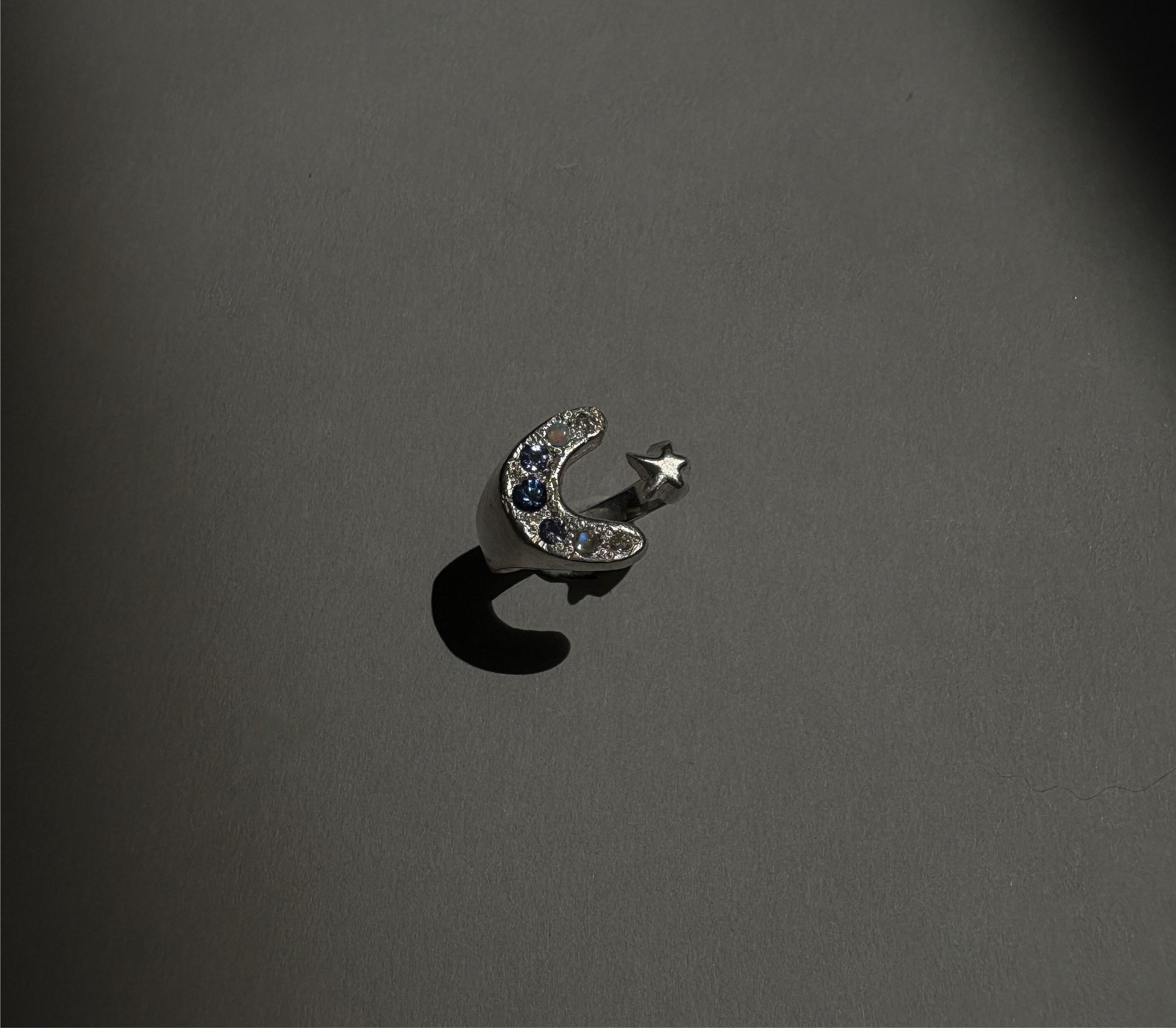 PTOWN NIGHTS MOON AND STAR RING