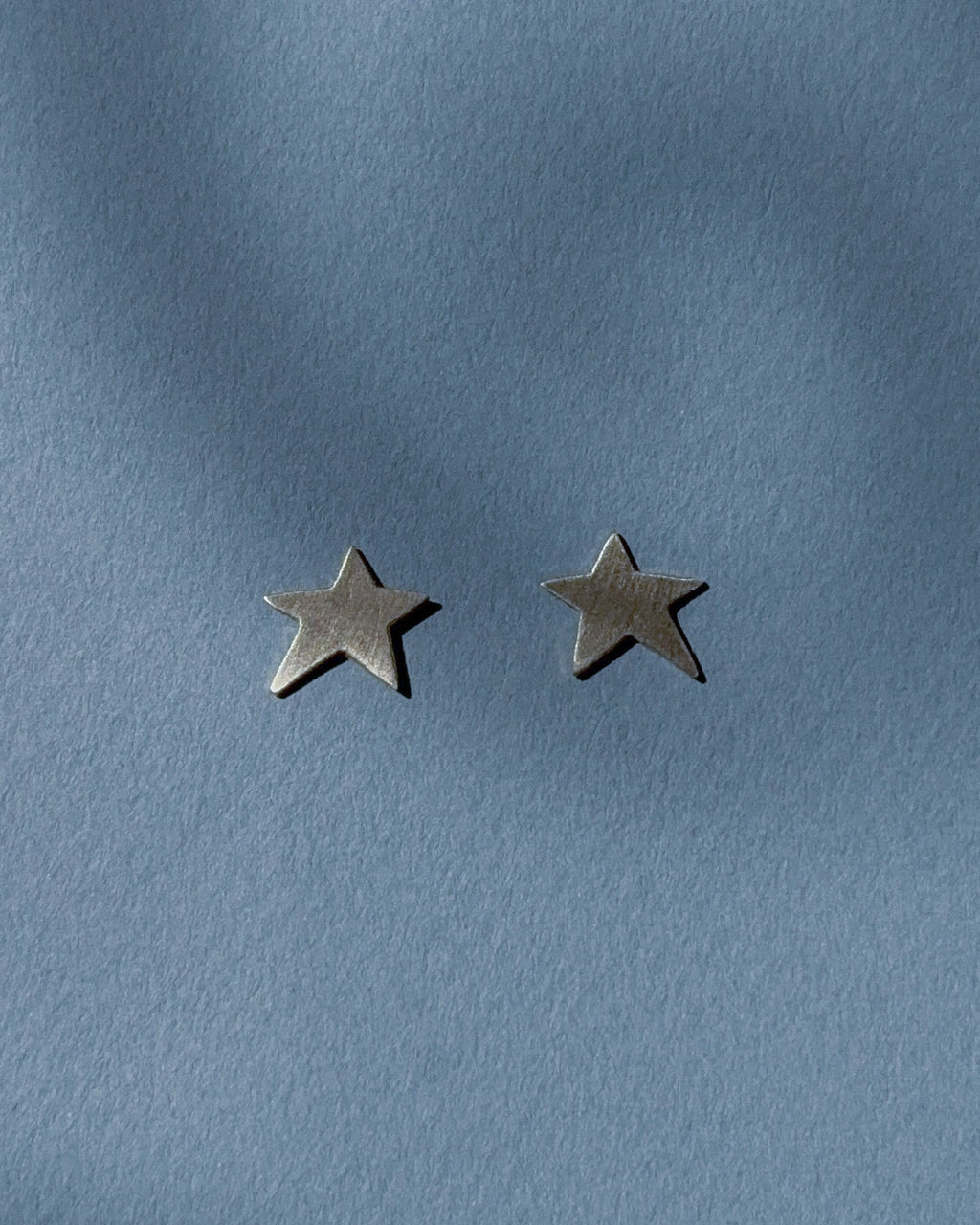 YOU'RE MY LUCKY STAR STUD EARRINGS-SILVER