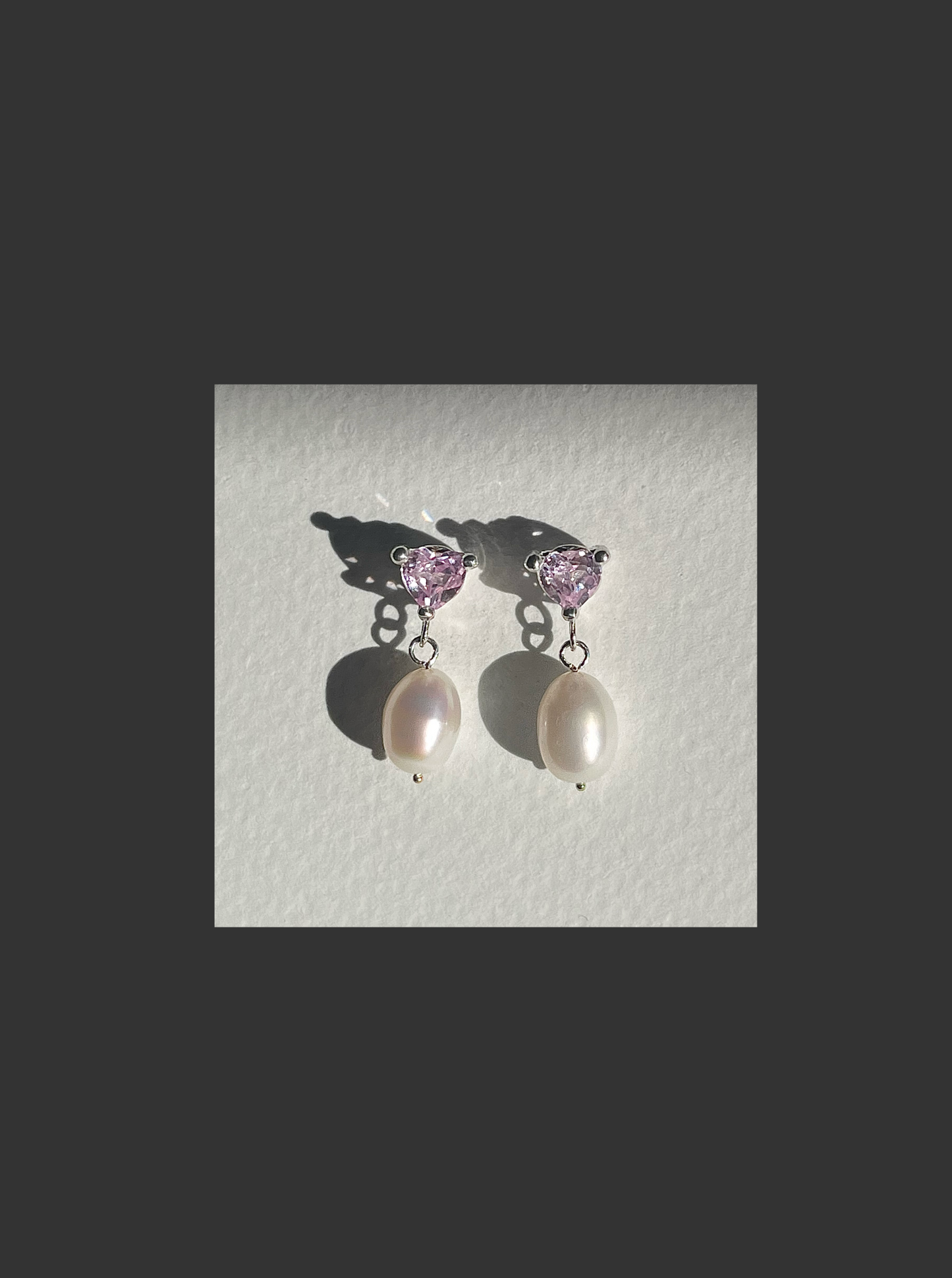 Be My Valentine Earrings-PINK