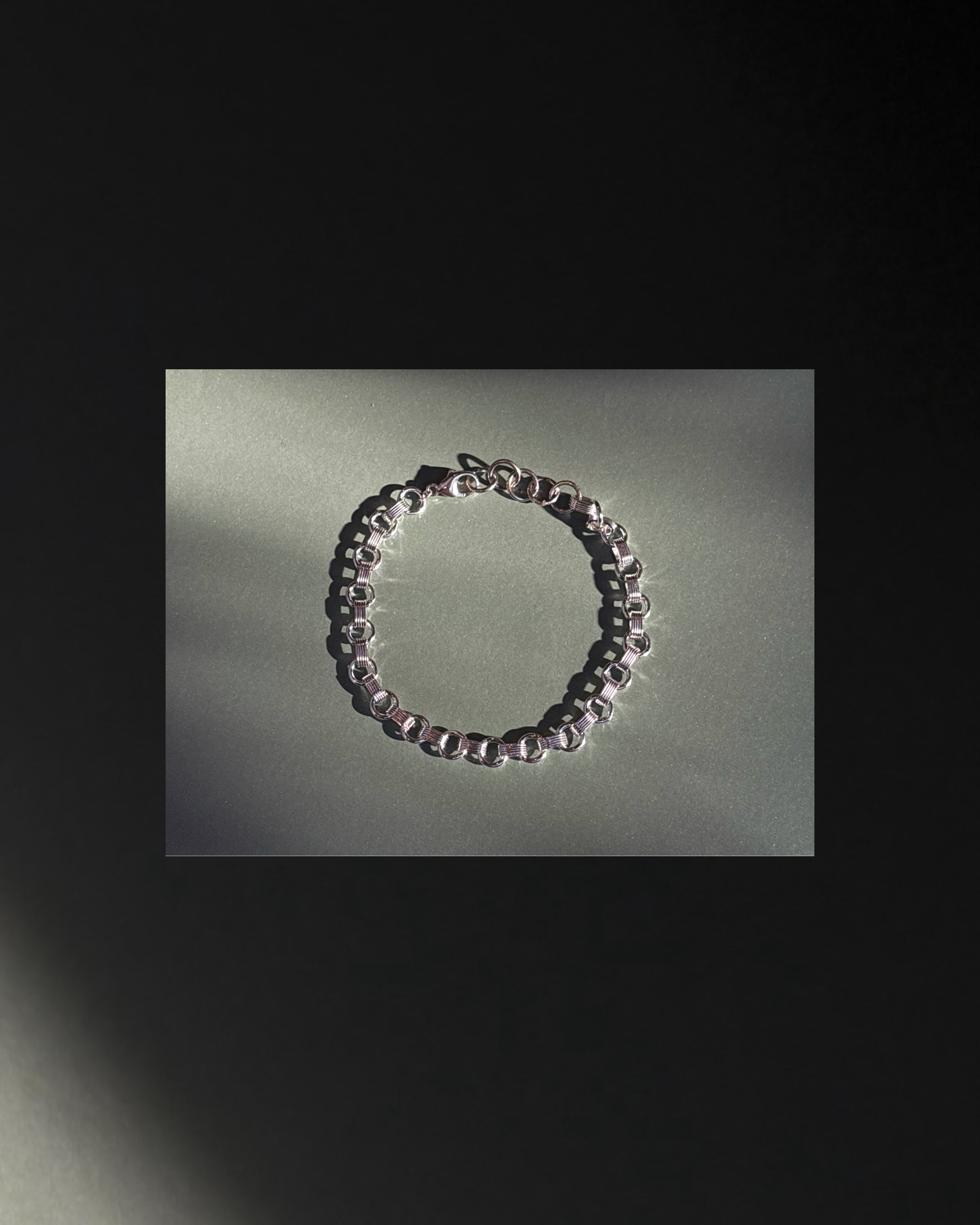 ROUND AND ROUND CHAIN BRACELET