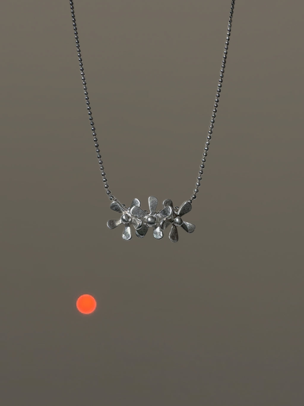 THE FLOWERS SHE SENT NECKLACE