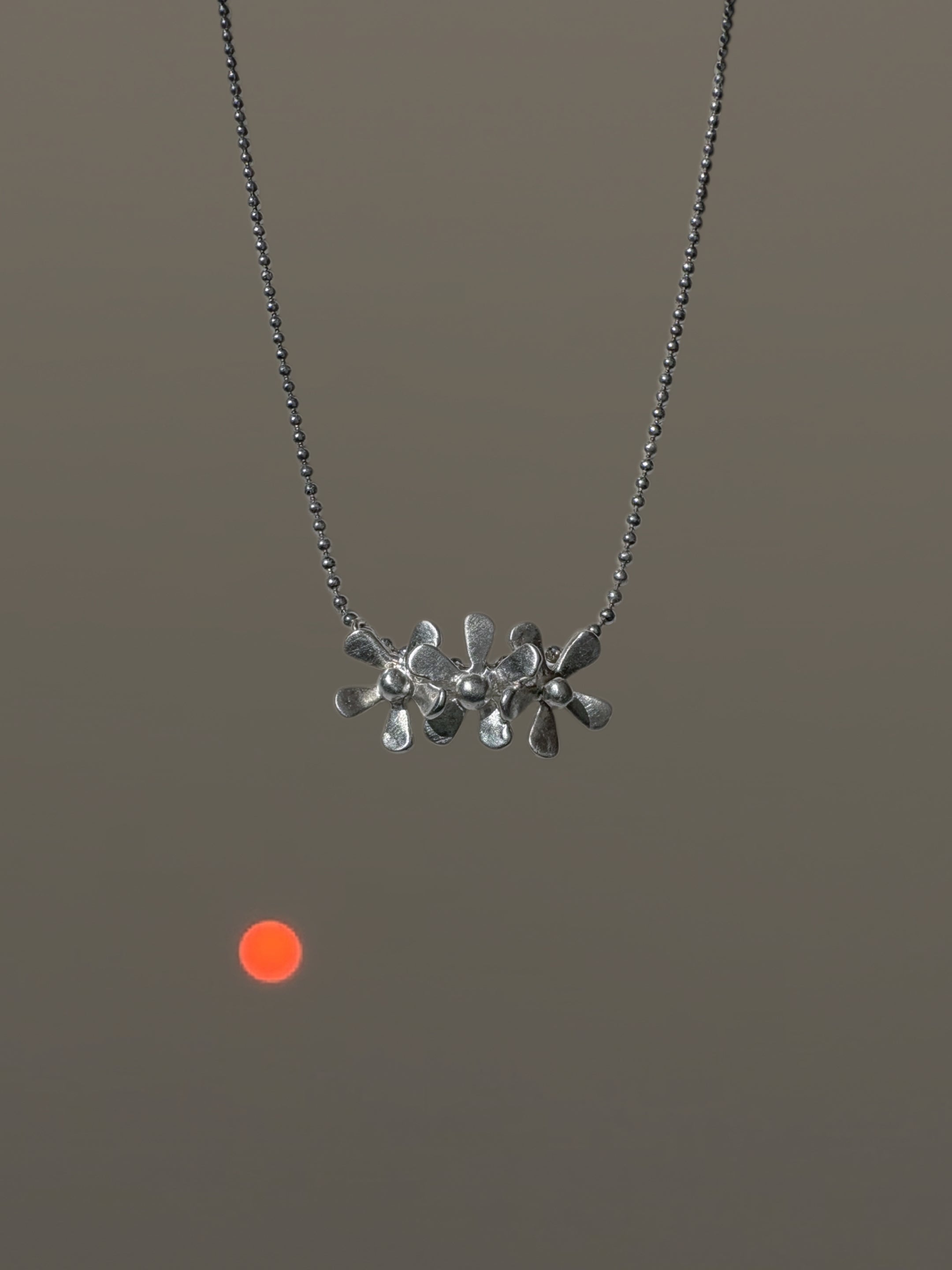 THE FLOWERS SHE SENT NECKLACE