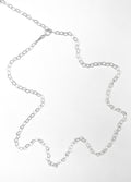 STERLING SILVER HEART CHAIN 3MM
