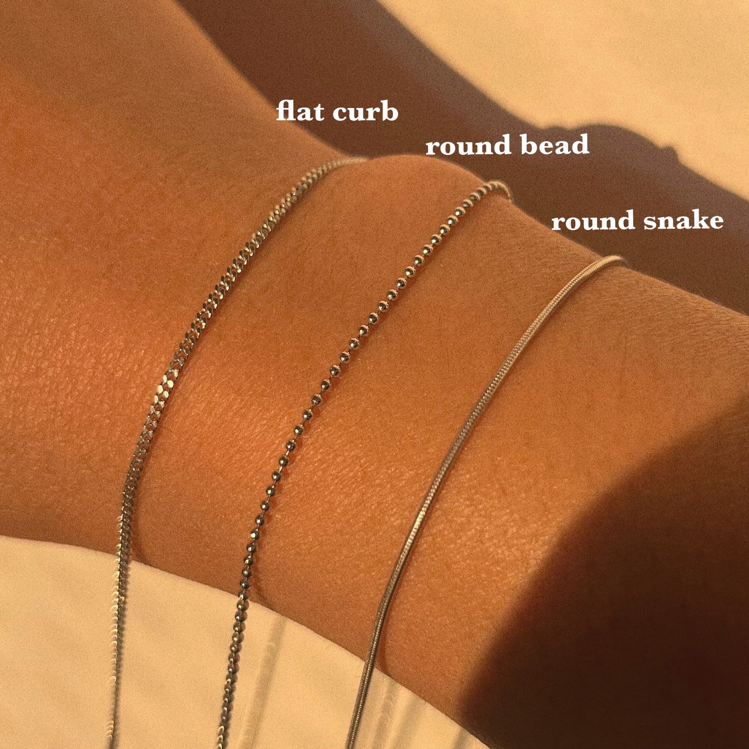 STERLING SILVER FLAT CURB CHAIN 1.5mm