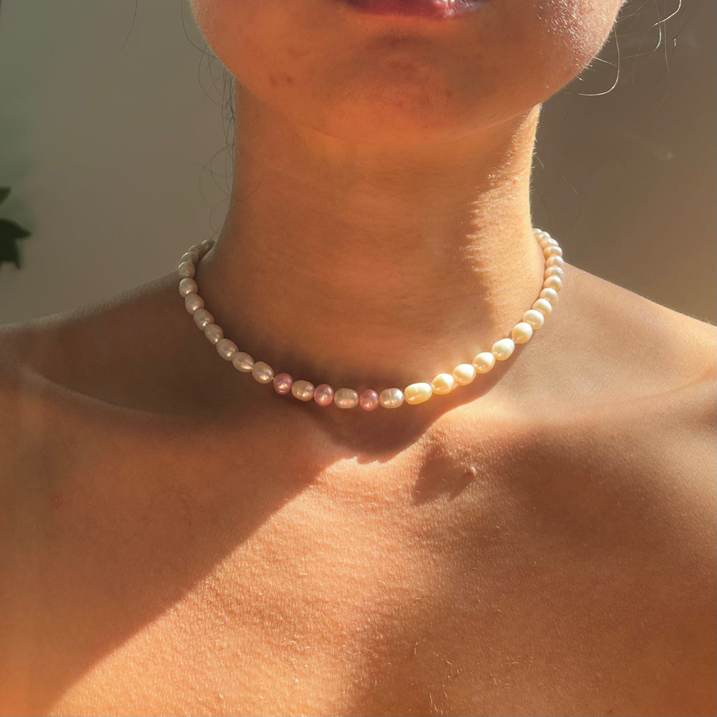 JUST MARRIED! PEARL CHOKER