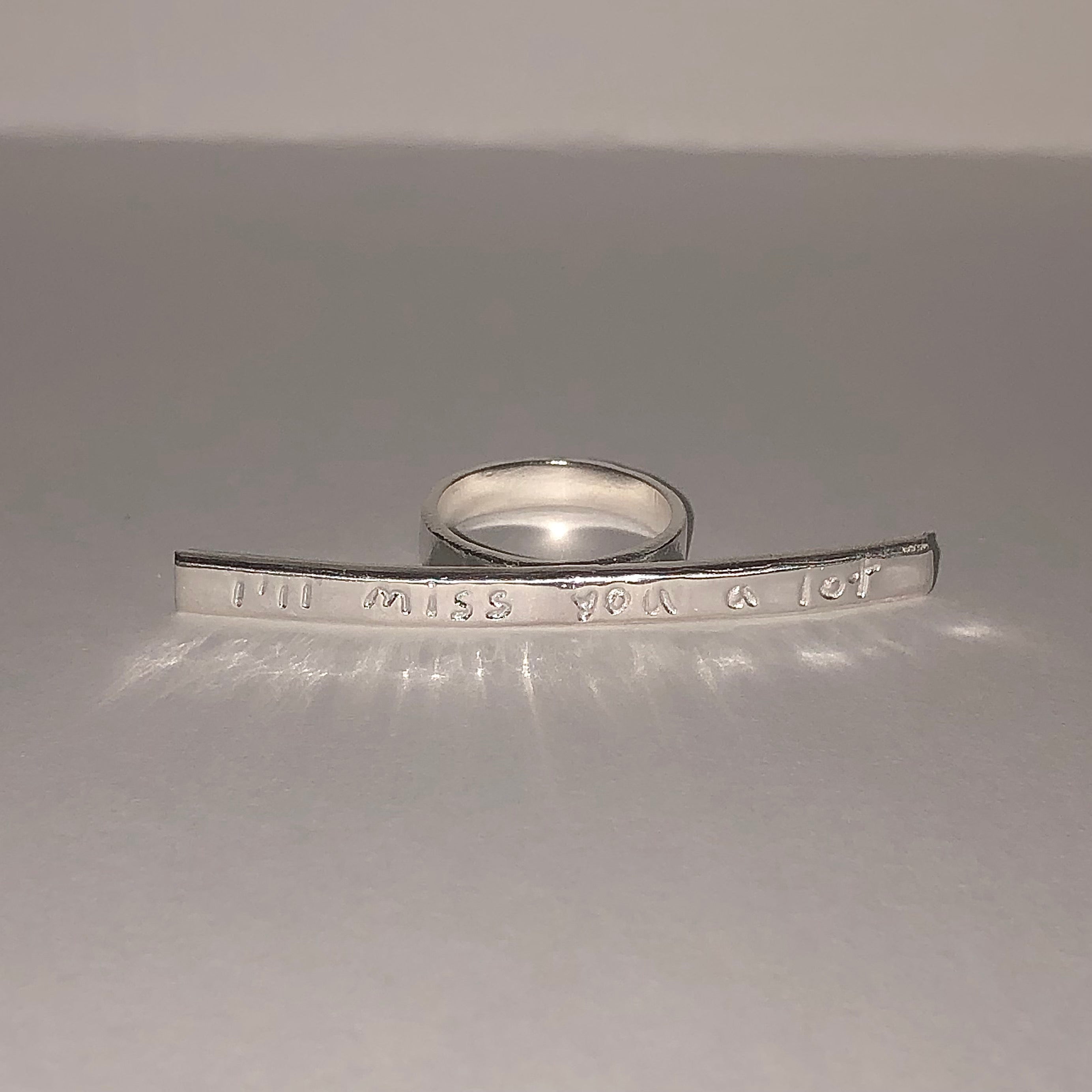 I'LL MISS YOU A LOT RING
